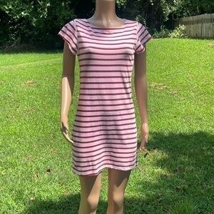 Milly Stripped Shirt Dress